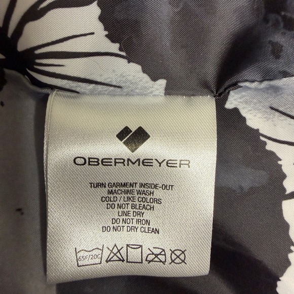 Obermeyer Heritage Collection Lavender Hooded Jacket Girls Size S‎ - Picture 7 of 10